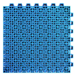 Модульное дренажное ПВХ-покрытие Клевер-Спорт 335x335x20 мм