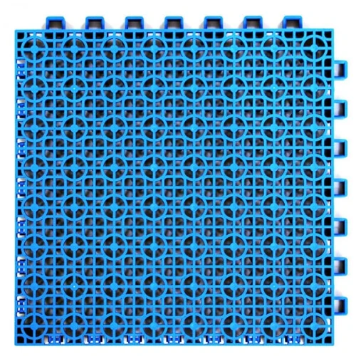 Модульное дренажное ПВХ-покрытие Клевер-Спорт 335x335x20 мм