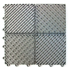 Модульное дренажное ПВХ-покрытие City 330x330x12 мм