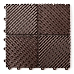 Модульное дренажное ПВХ-покрытие City 330x330x12 мм