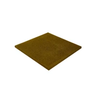 Плитка резиновая 500х500х16 мм жёлтая
