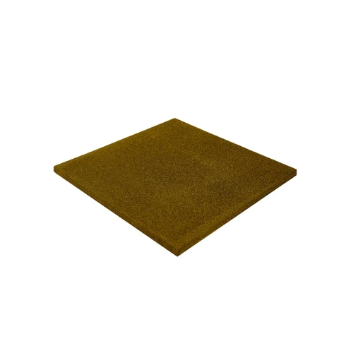 Плитка резиновая 500х500х16 мм жёлтая