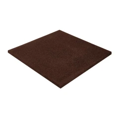 Плитка резиновая 500х500х16 мм коричневая