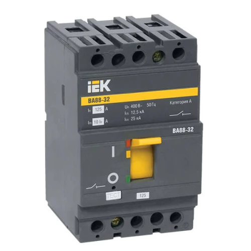 Автоматический выключатель IEK ВА88-32 3P 125А