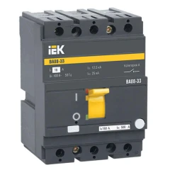 Автоматический выключатель IEK ВА88-33 3P 80А