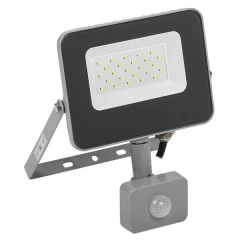 Прожектор IEK СДО 07-20Д 20W 6500К 1800Лм светодиодный с датчиком движения IP54 серый