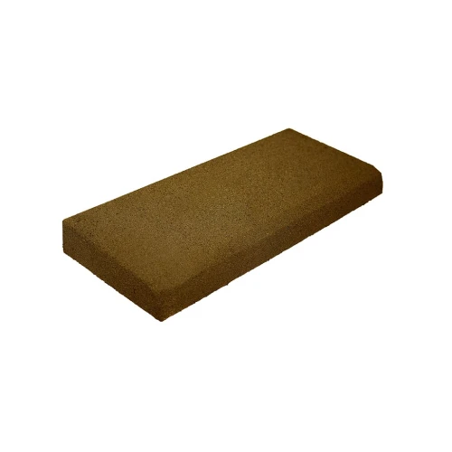 Бордюр резиновый 500х200х50 мм жёлтый