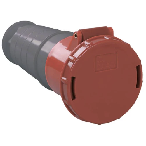 Вилка силовая переносная IEK 3Р+N+Е 380В 63А пластиковая IP54