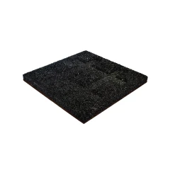 Плитка резиновая с пуансоном паркет 500х500х30 мм коричневая