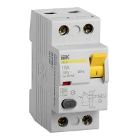 УЗО IEK ВД1-63 2P 16А 30мА класс AC