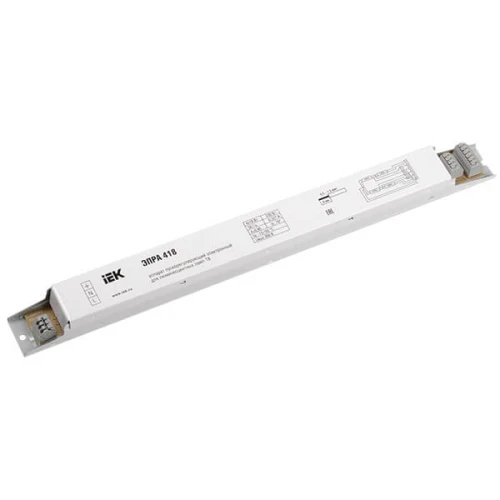 Балласт электронный (ЭПРА) IEK 418 для люминесцентных ламп 4x18Вт