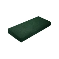 Бордюр резиновый 500х200х50 мм зелёный