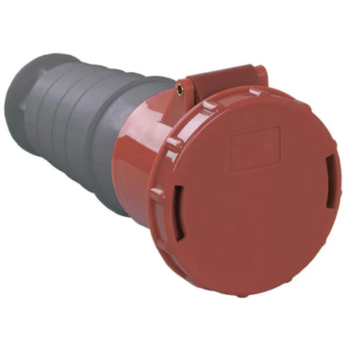 Розетка силовая переносная IEK 3P+PE 63А 380В пластиковая IP54