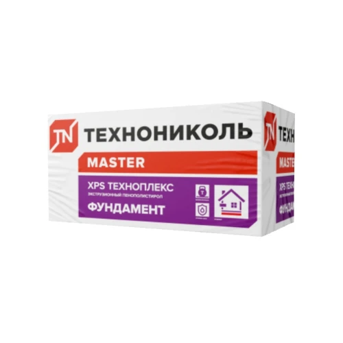 Экструзионный Пенополистирол ХPS Технониколь Техноплекс Фундамент, 1180х580х50 мм, 8 шт