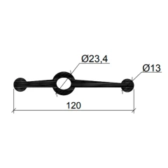 Профильное уплотнение Аквастоп EPDM тип СВГ-120