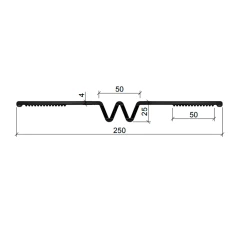 Гидрошпонка Аквастоп EPDM ДР-250/50