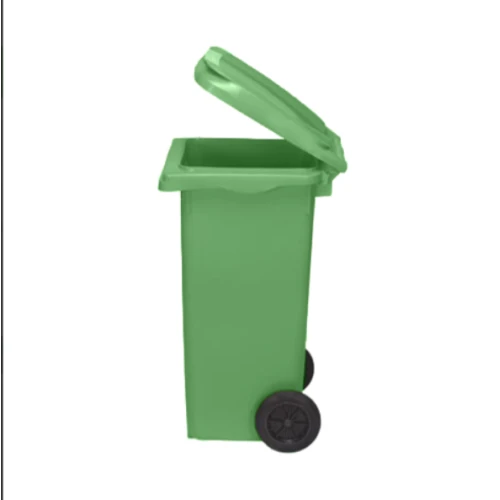 Евроконтейнер для мусора 120 л зелёный