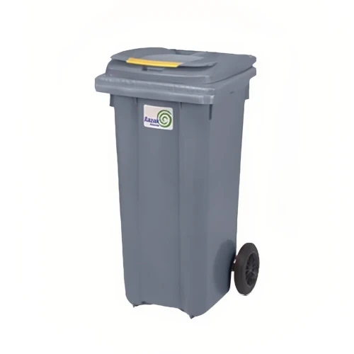 Евроконтейнер для мусора 120 л серый