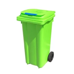 Евроконтейнер для мусора 120 л салатовый