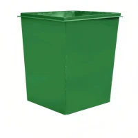 Контейнер металлический для мусора 750 л без колес, без крышки