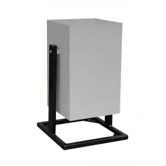 Урна опрокидывающаяся прямоугольная 25 л серый