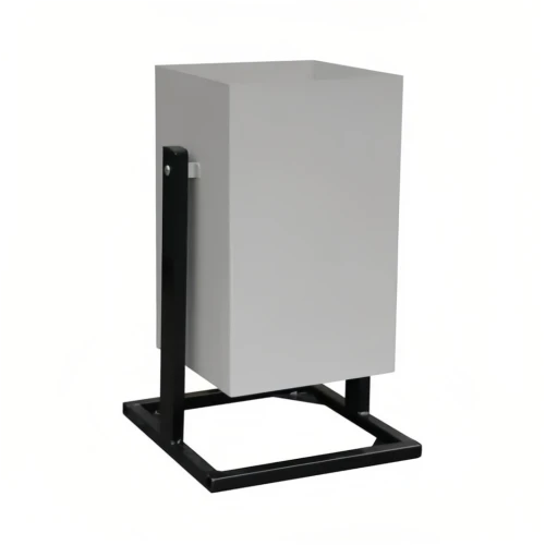 Урна опрокидывающаяся прямоугольная 25 л серый