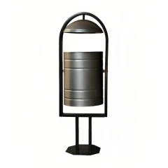 Урна Космос Лайт без пепельницы 20 л серый