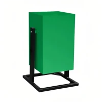 Урна опрокидывающаяся прямоугольная 45 л, зелёный