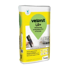 Шпатлёвка финишная Vetonit LR+ для сухих помещений, 20 кг
