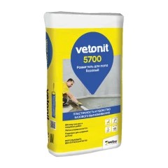 Ровнитель для пола Vetonit 5700 базовый, 25 кг