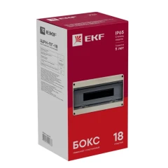Щит распределительный Навесной  EKF PROxima  ЩРН-ПГ-18 (199х366х106) IP65