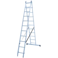Лестница алюминиевая двухсекционная Новая Высота NV 1220, 2х7
