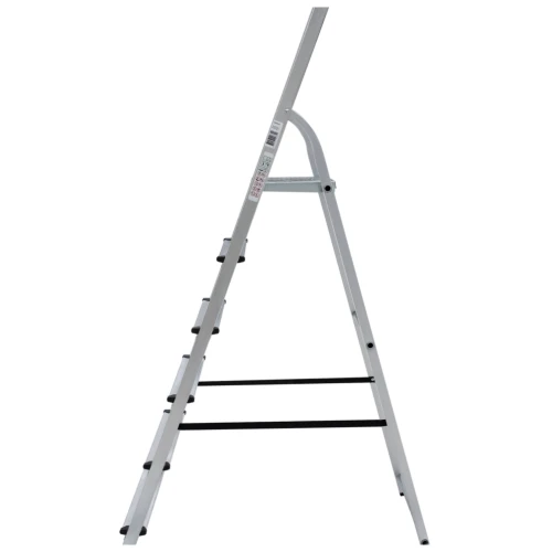 Стремянка алюминиевая Новая Высота NV 1110, 1х6 ступень 80 мм