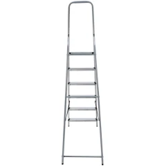 Стремянка алюминиевая Новая Высота NV 1110, 1х6 ступень 80 мм