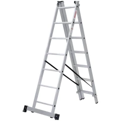 Лестница алюминиевая трёхсекционная Новая Высота NV 1230, 3х7