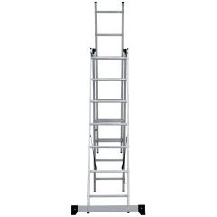Лестница алюминиевая трёхсекционная Новая Высота NV 1230, 3х7