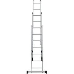 Лестница алюминиевая трёхсекционная Новая Высота NV 1230, 3х7