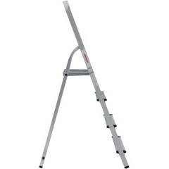 Стремянка алюминиевая Новая Высота NV 1110, 1х4 ступень 80 мм