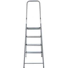 Стремянка алюминиевая Новая Высота NV 1110, 1х4 ступень 80 мм