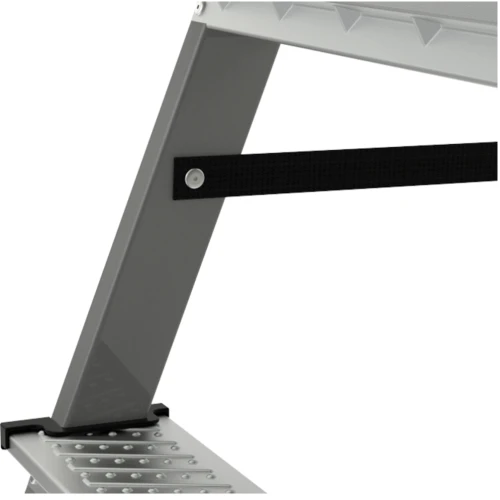 Стремянка стальная Новая Высота NV 1150, 1х3 ступень 70 мм