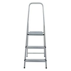 Стремянка алюминиевая Новая Высота NV 1110, 1х3 ступень 80 мм