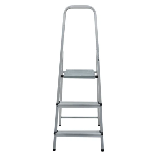 Стремянка алюминиевая Новая Высота NV 1110, 1х3 ступень 80 мм