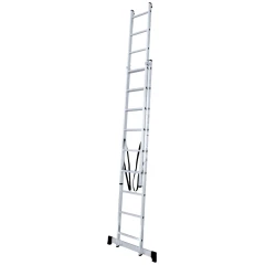 Лестница алюминиевая двухсекционная Новая Высота NV 1220, 2х9