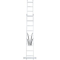 Лестница алюминиевая двухсекционная Новая Высота NV 1220, 2х9