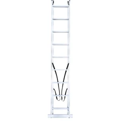 Лестница алюминиевая двухсекционная Новая Высота NV 1220, 2х9