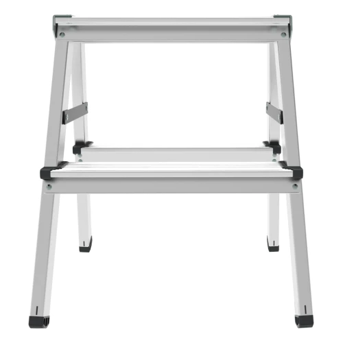 Стремянка алюминиевая двухсторонняя Новая Высота NV 1120, 2х2 ступень 80 мм