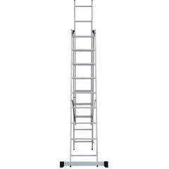Лестница алюминиевая трёхсекционная Новая Высота NV 1230, 3х9