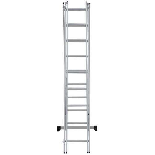 Лестница алюминиевая трёхсекционная Новая Высота NV 1230, 3х9