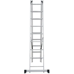 Лестница алюминиевая трёхсекционная Новая Высота NV 1230, 3х9