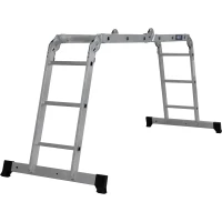 Лестница-трансформер Новая Высота NV 0320 алюминиевая, 4х3 перекл, ширина 330 мм